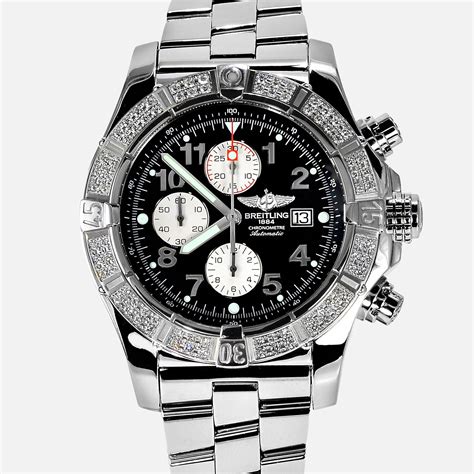 breitling super avenger diamond dial|Breitling Super Avenger Diamond Bezel .